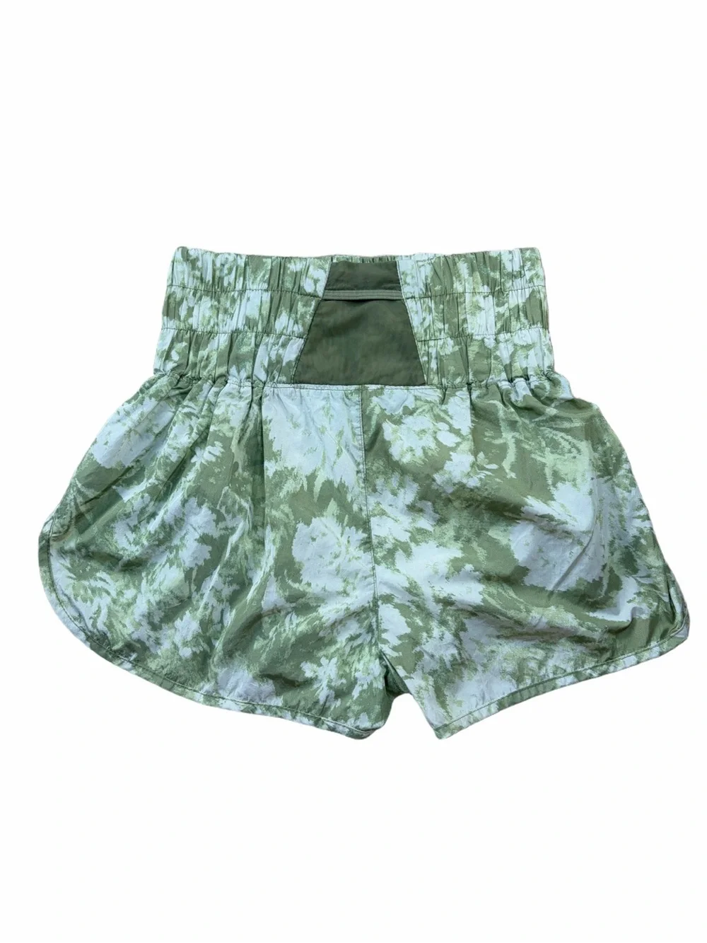 Free People FP Movement Women's Size Small The Way Home Green Workout Shorts
